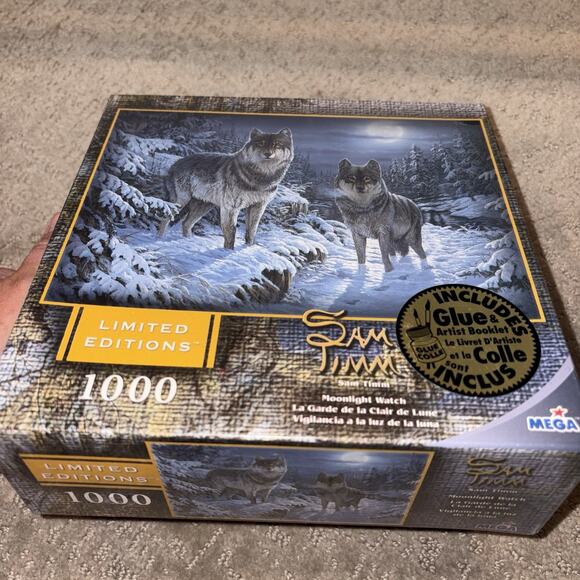 Limited Editions Moonlight Watch Sam Timm 1000 Piece Jigsaw Puzzle New Sealed - Picture 5 of 6